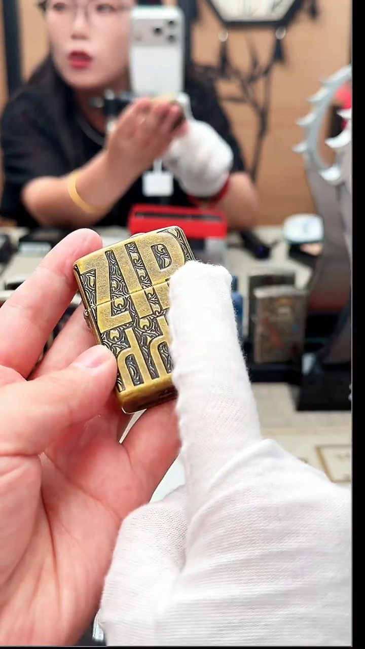 Zippo官方正品 古铜精雕