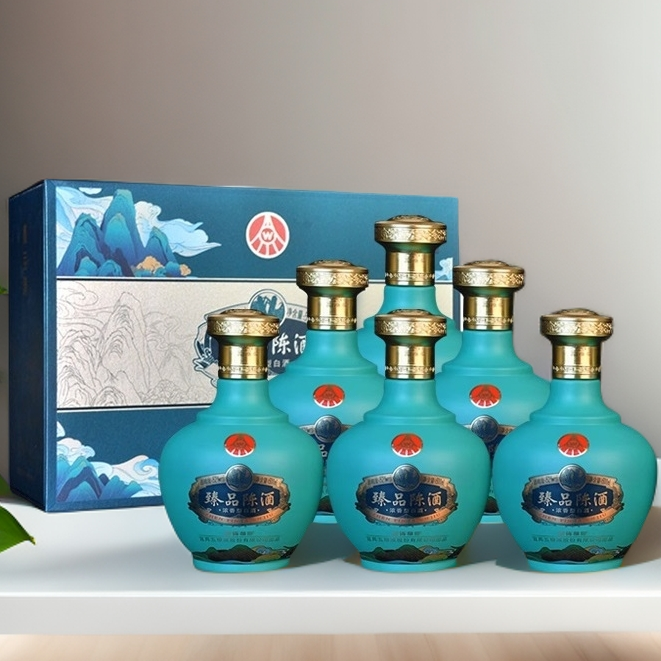 臻品陈浓香型白酒52度 500ML*6瓶52度