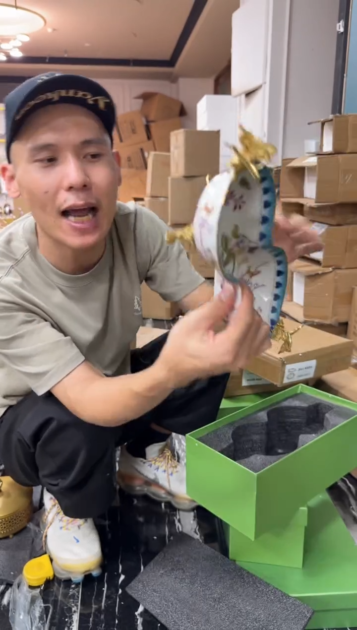 黄铜黛姿家居装饰品摆件  