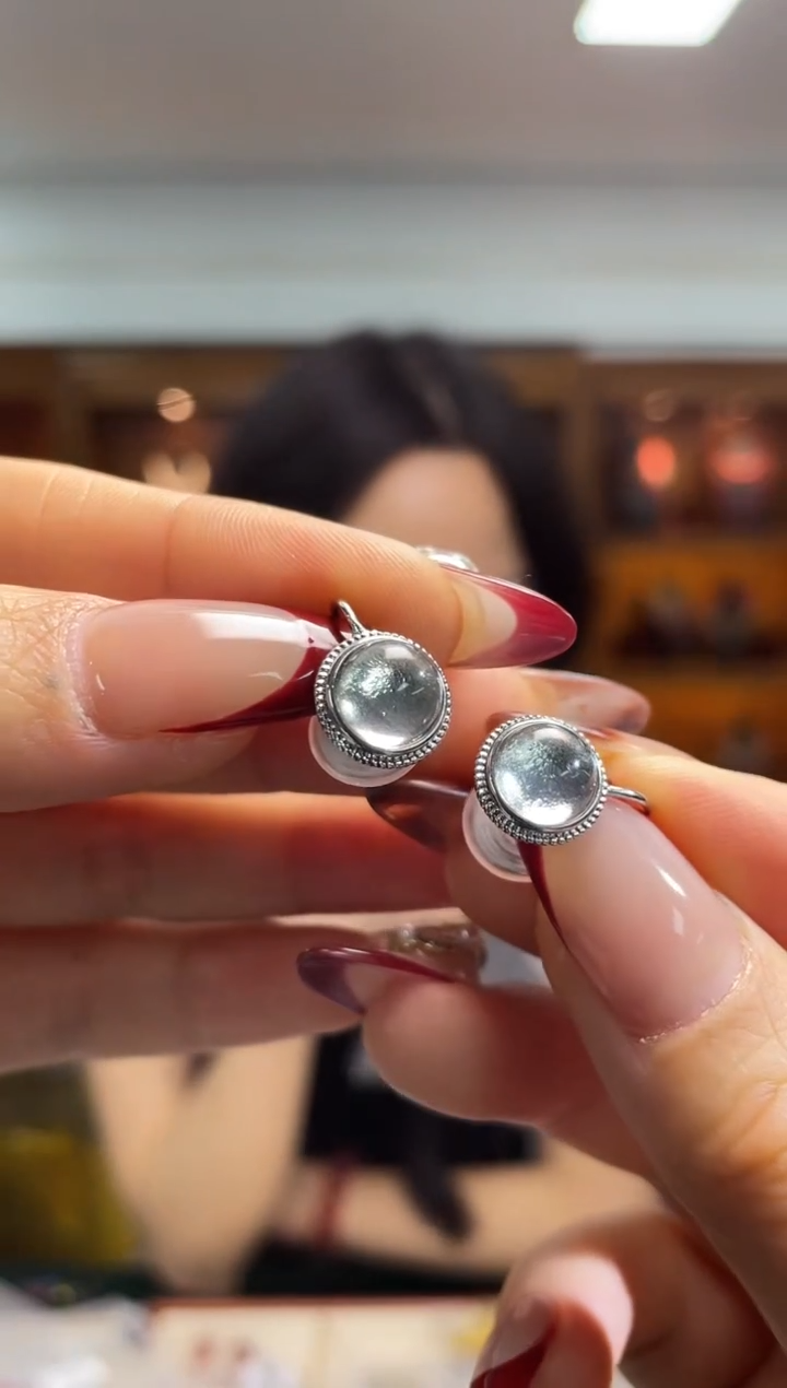 未镶嵌耳饰水晶（多样性发一件）