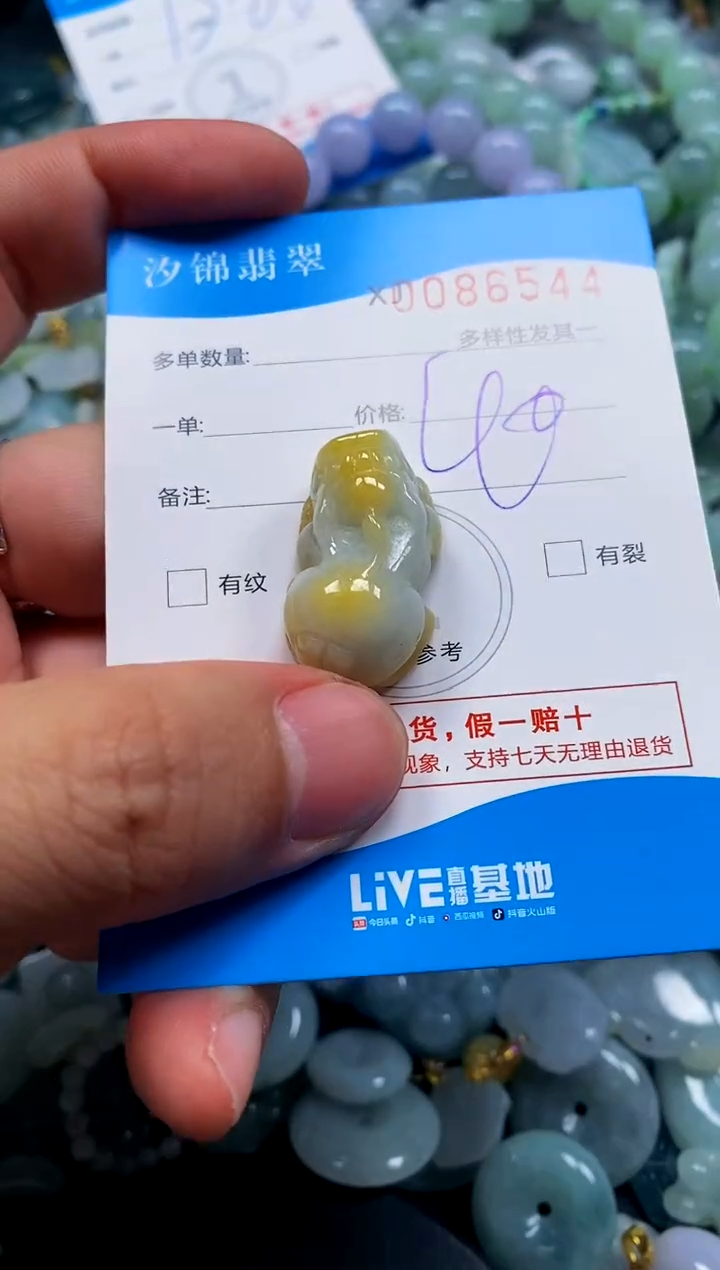 颈饰未镶嵌翡翠闪购商品0086544