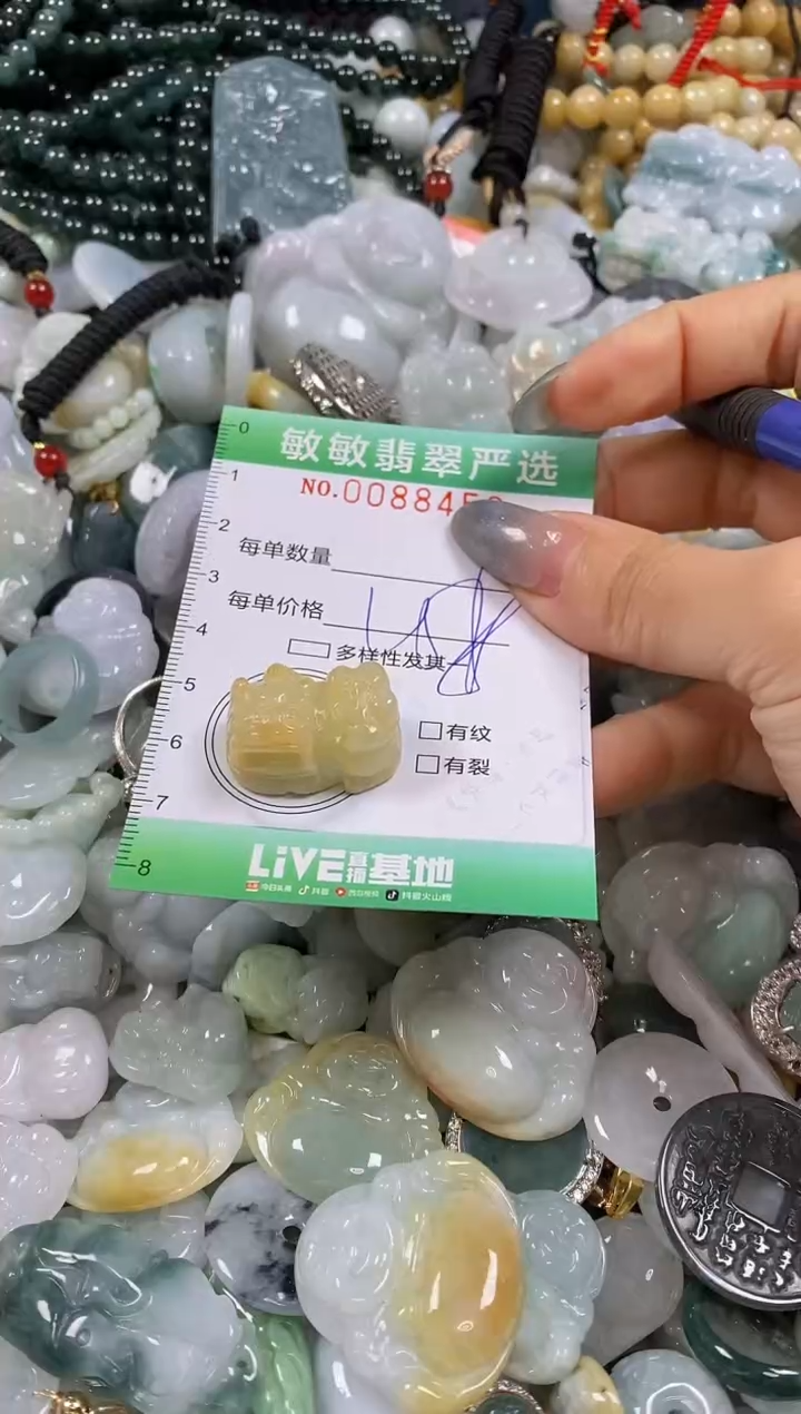 【闪购商品】翡翠颈饰未镶嵌闪购0088459