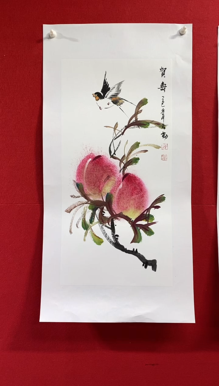 国画国画NYQ杰牛云勤老师作品