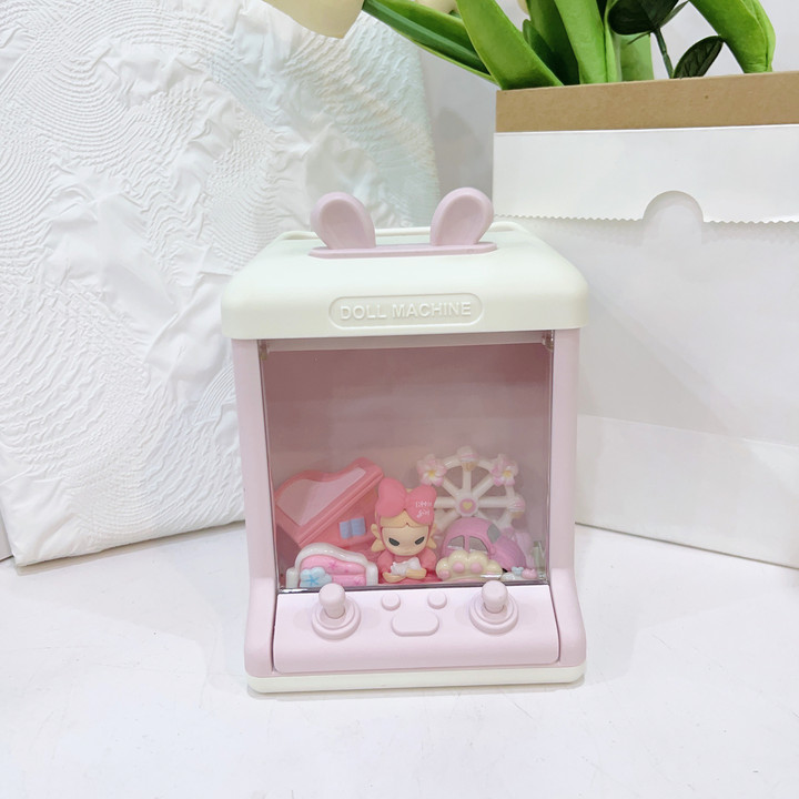 （主播现拆）萌粒化妆笔筒 手工创意DIY摆件