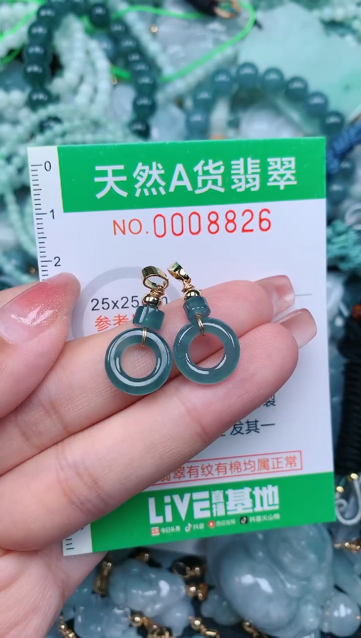 【闪购商品】翡翠颈饰未镶嵌.0008826