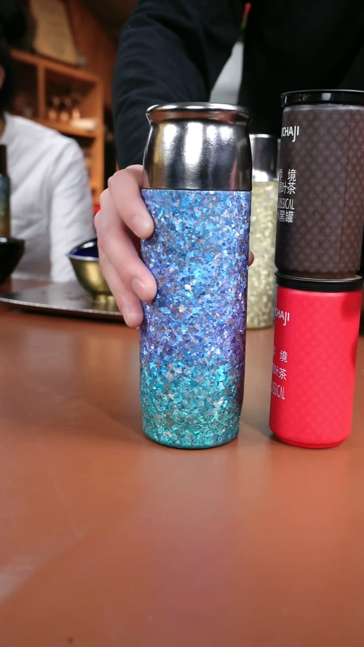 1辉哥粉丝福利 两罐+纯钛杯 紫绿渐变