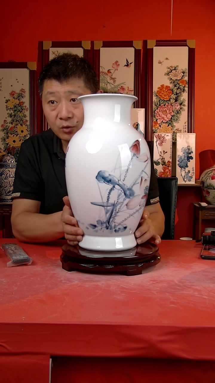 摆件景德镇陶瓷 手工手绘14