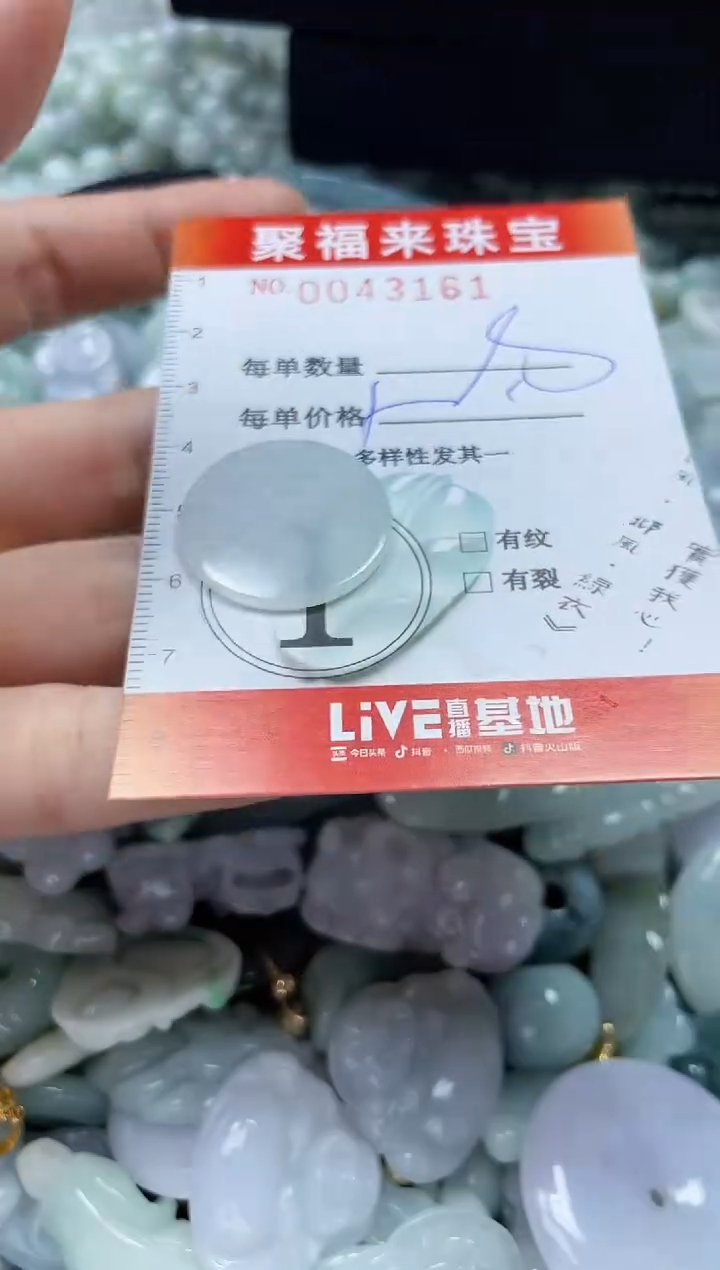 【闪购商品】翡翠颈饰未镶嵌闪购0043161