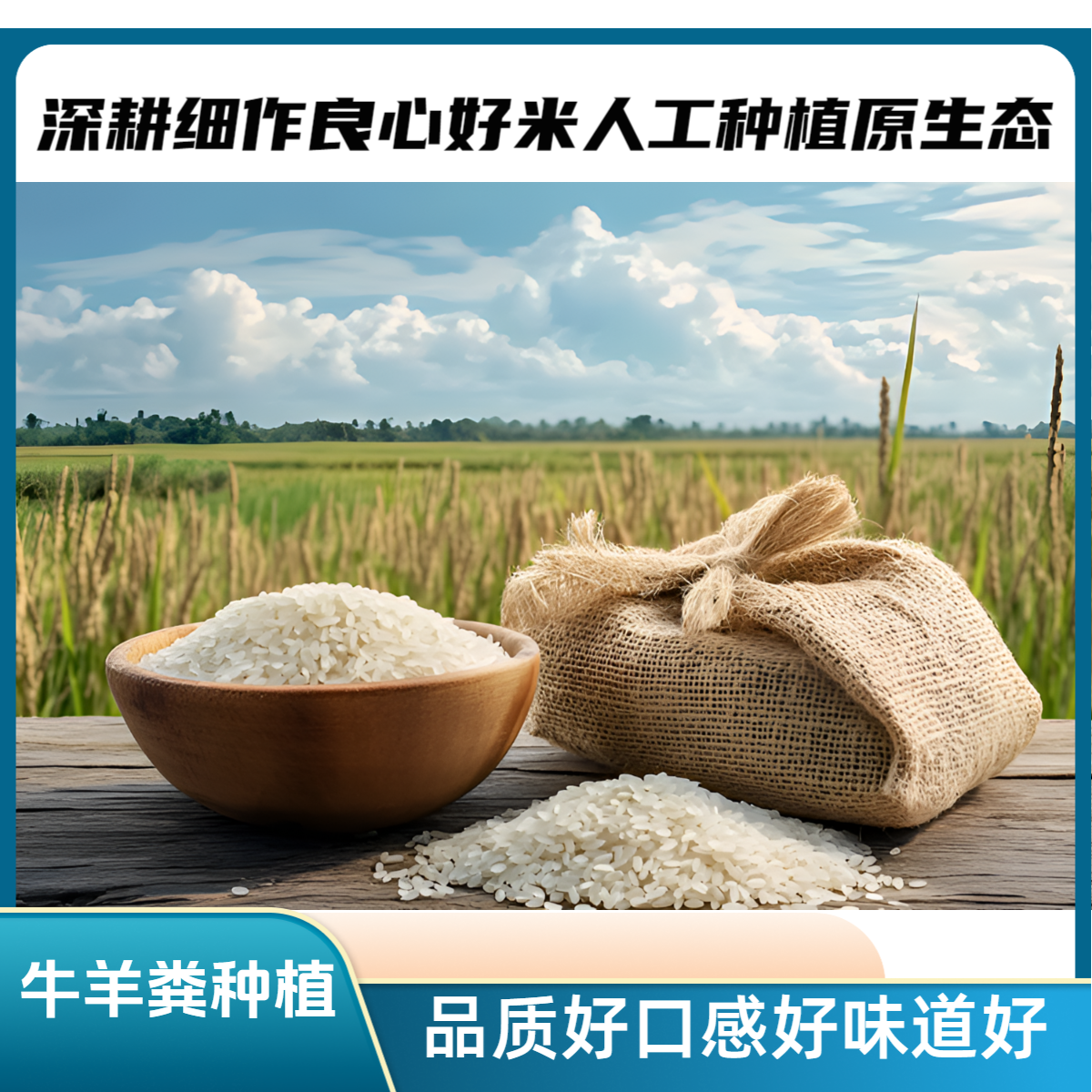 大板益农25年新米现磨长粒香大米牛羊粪绿色种植产地5斤直发