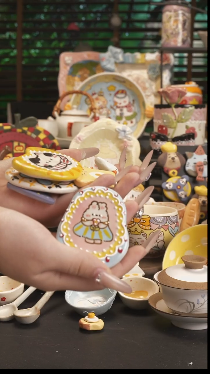 B****）【原创设计】景德镇手绘陶瓷