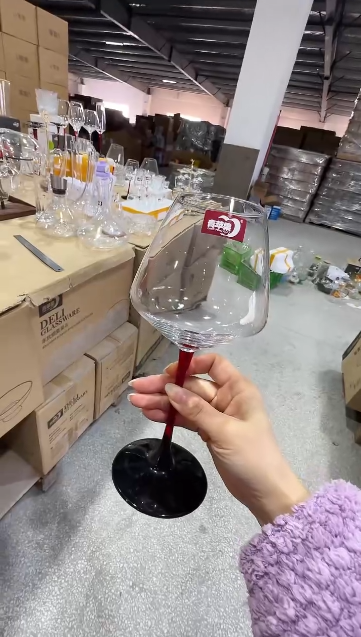 【闪购商品】水晶玻璃无盖款直播专属450ml六只