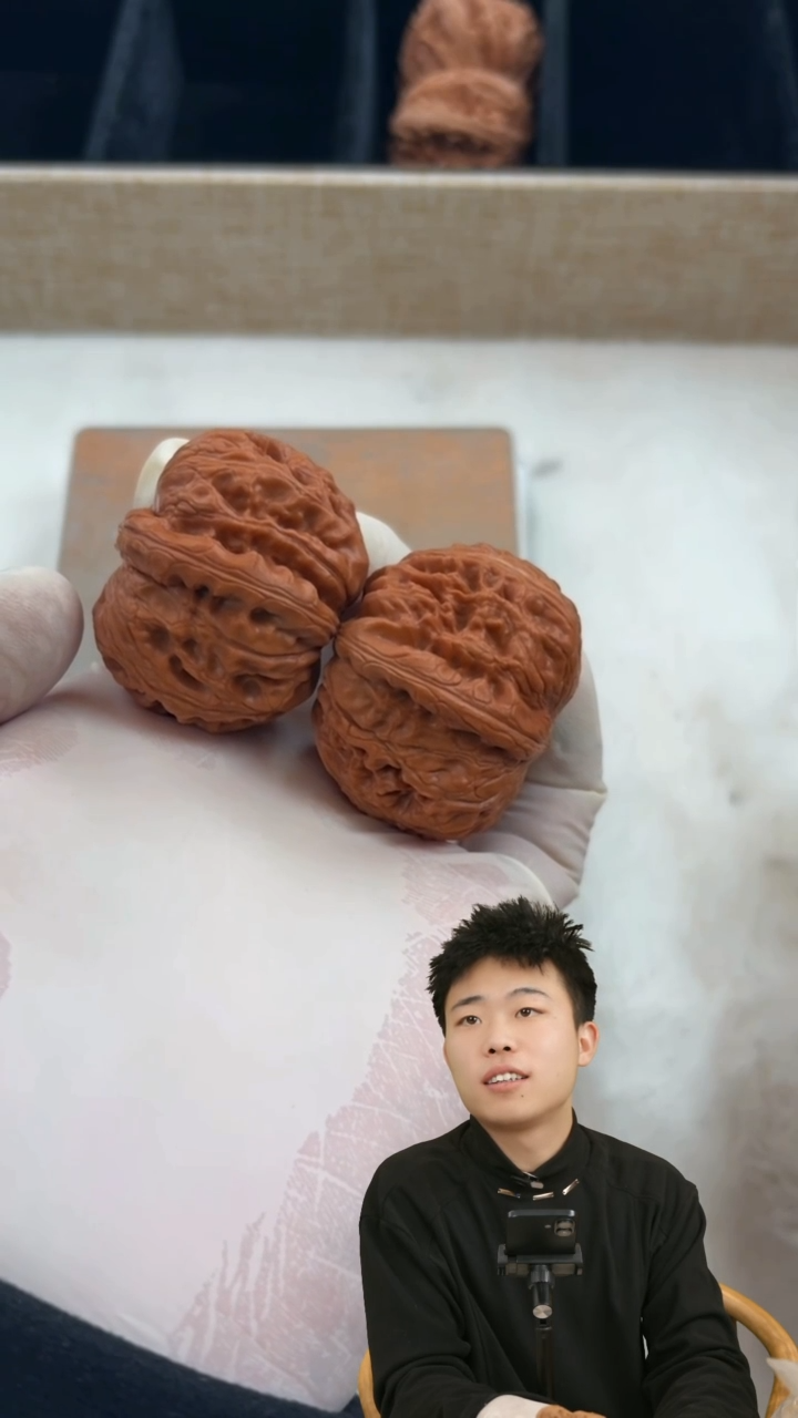 把件文玩核桃054（41）元宝文玩核桃