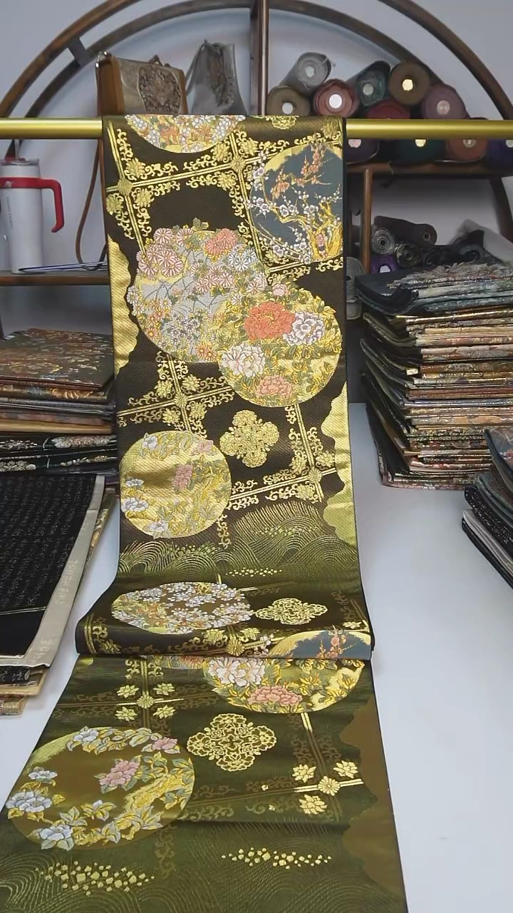 【闪购商品】织绣25西阵织六通团花