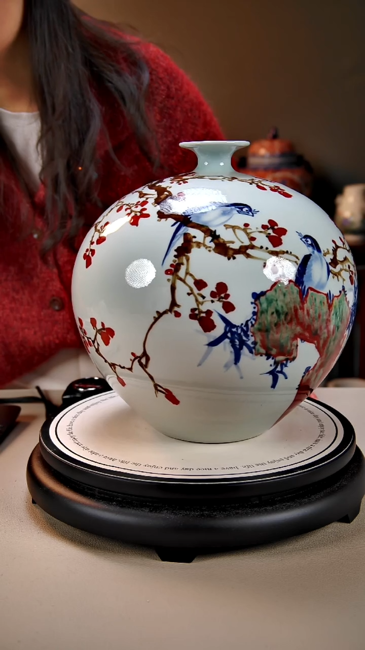 摆件陶景德镇手绘陶瓷28