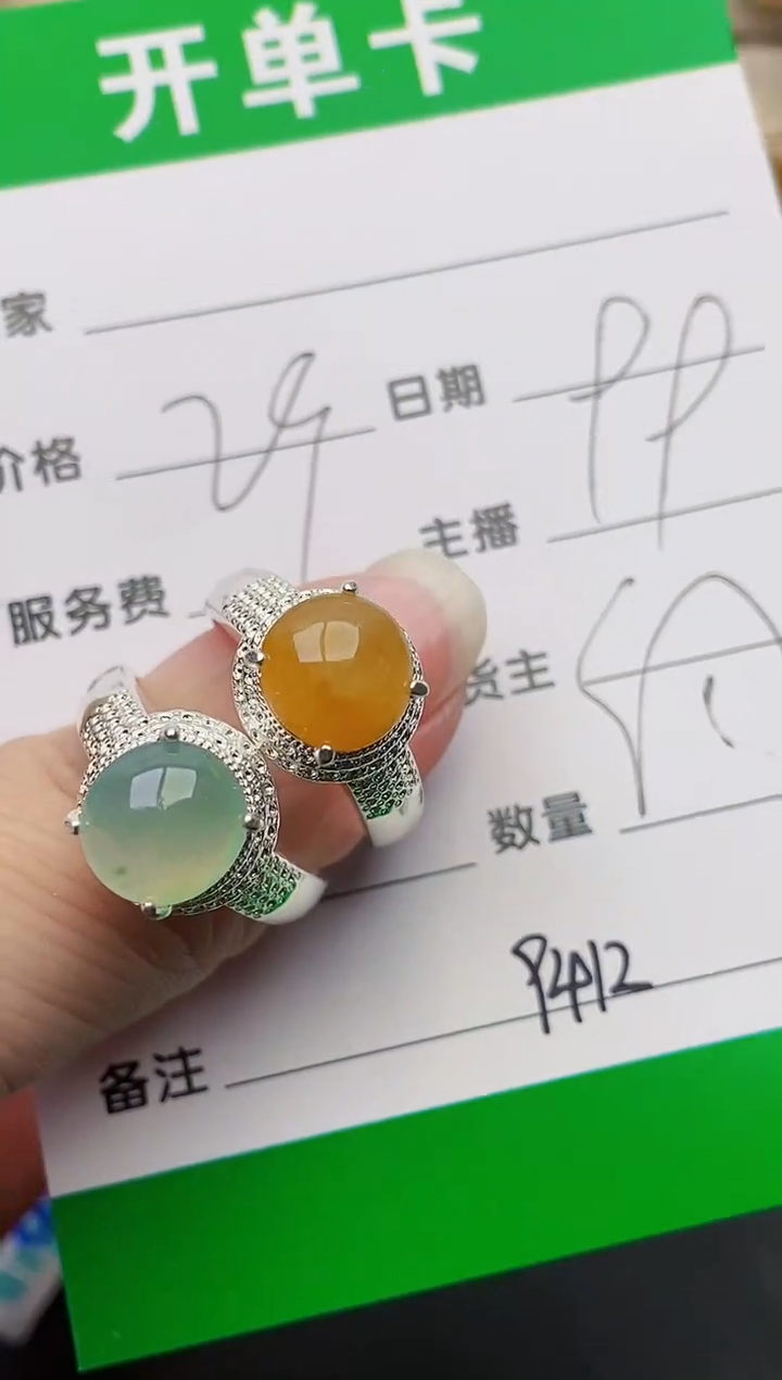 颈饰未镶嵌翡翠9412