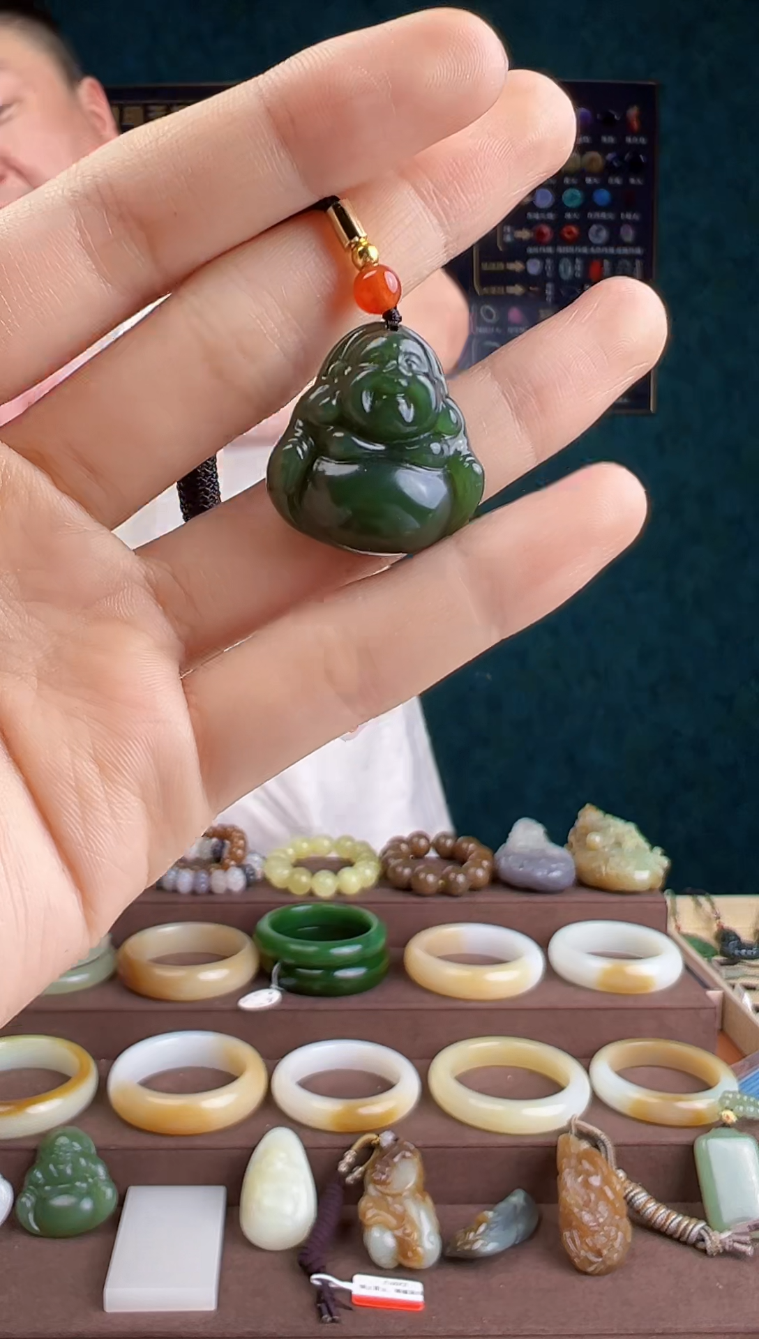 【闪购商品】和田玉颈饰未镶嵌ZZ 拍一发一 多样性发货