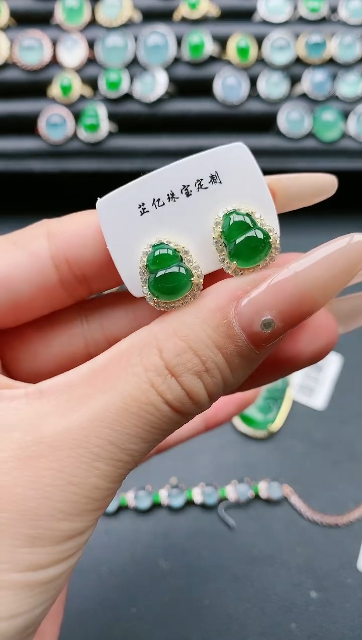 【闪购商品】翡翠戒指银S925镶嵌1111111