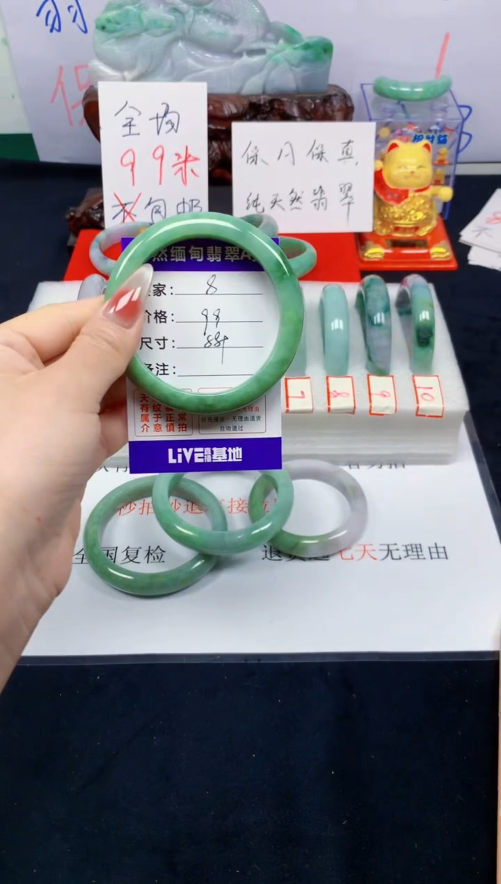 未镶嵌手镯翡翠8