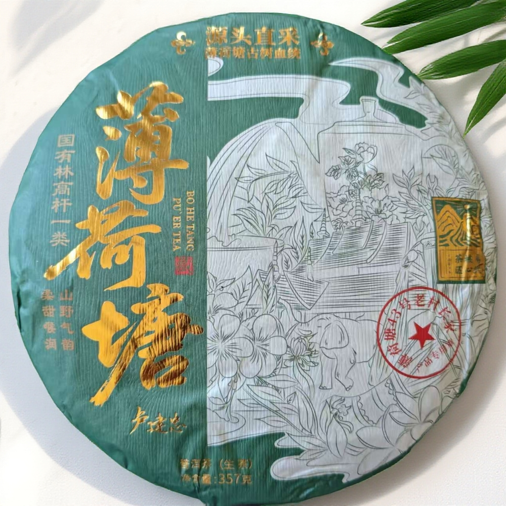 【茶哥严选】国有林高杆一类 薄荷塘 普洱生茶 357g