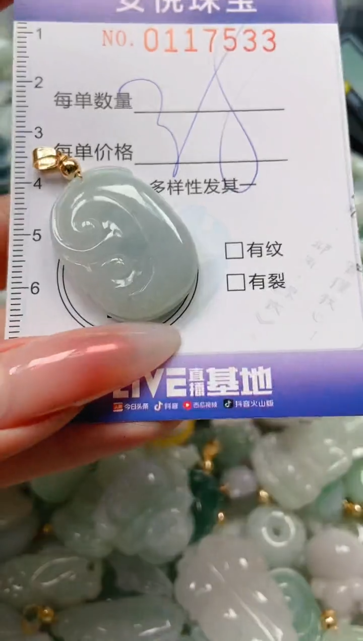 【闪购商品】翡翠颈饰未镶嵌闪购0117533