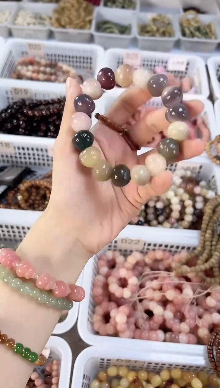 菩提手串/手链菩提琉璃盏屁桃单圈手串