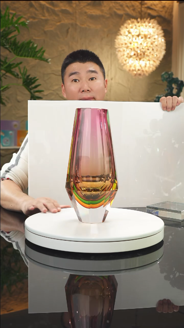 【闪购商品】瓷片福利三色切面花瓶
