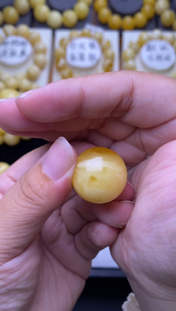 裸石琥珀未镶嵌大小姐珠宝严选45