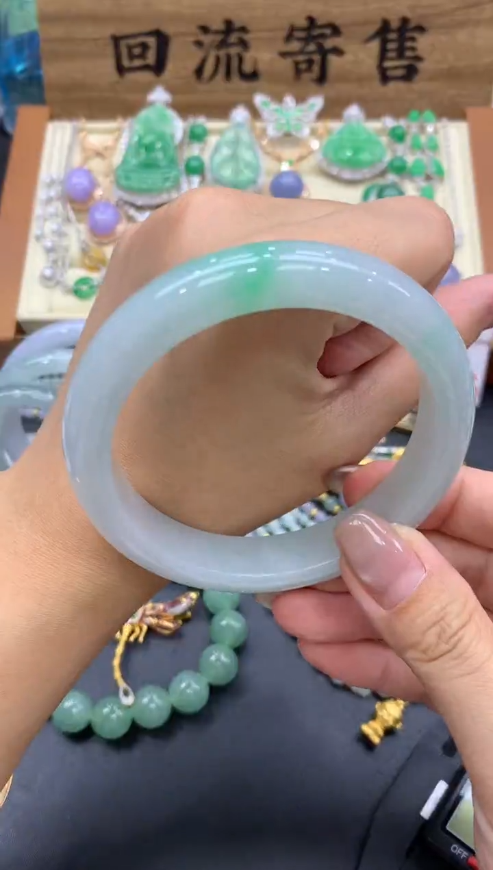 【闪购商品】翡翠手镯未镶嵌425-中国好珍宝