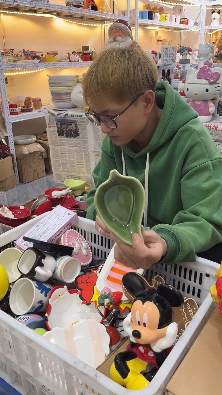 手工艺品琉璃满28包邮，微瑕陶瓷不退不换