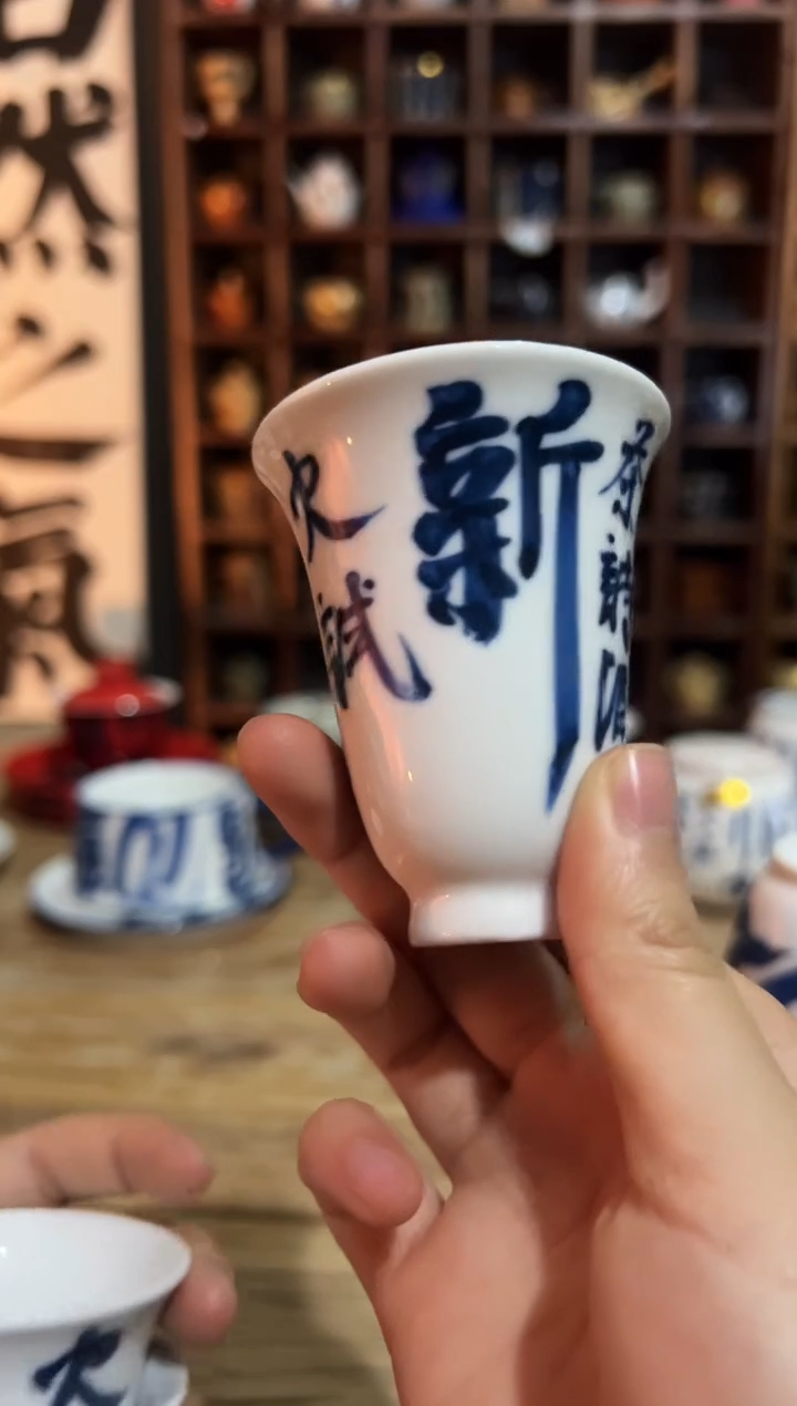 【闪购商品】观云听雨原创手绘茶具