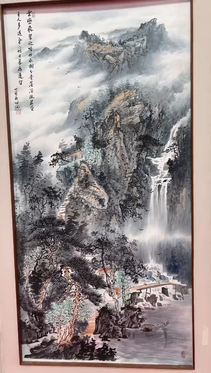 【闪购商品】绘画陈发源-国画-8平尺-01