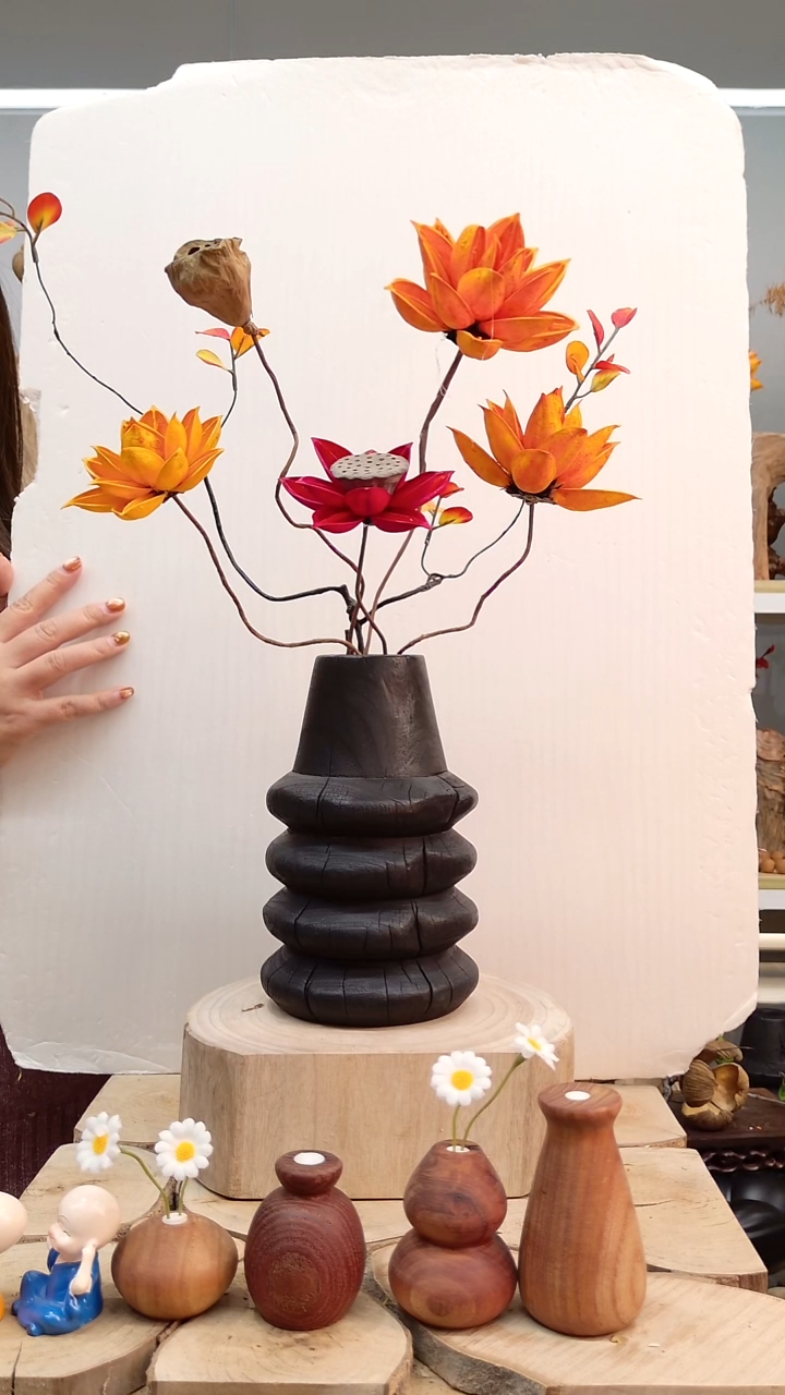 木木直播间实木自然开裂随机发一