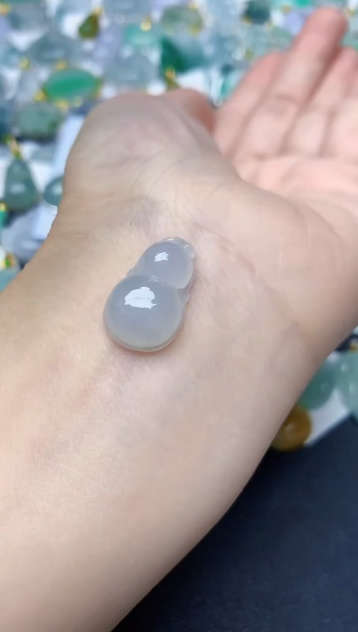 颈饰未镶嵌翡翠天然缅甸A货翡翠