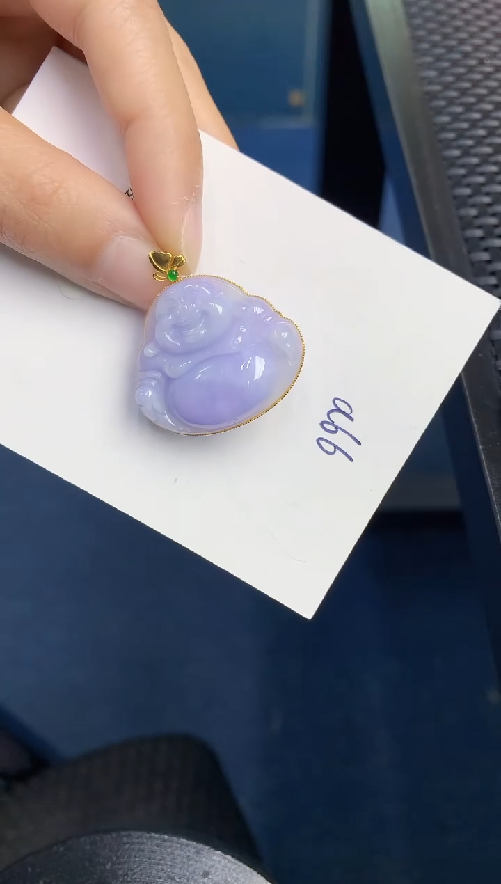 【闪购商品】翡翠颈饰18K金镶嵌000000000