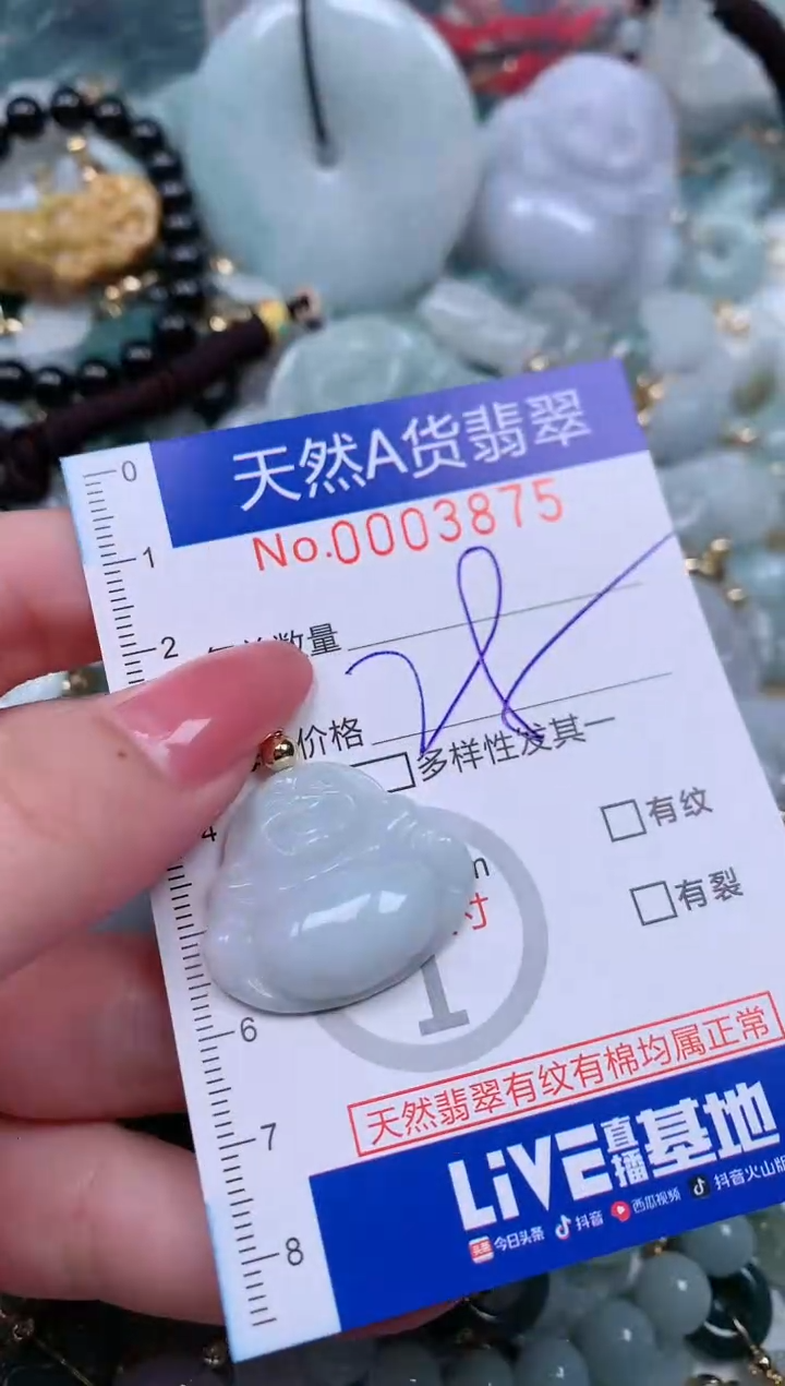 【闪购商品】翡翠颈饰未镶嵌00003875