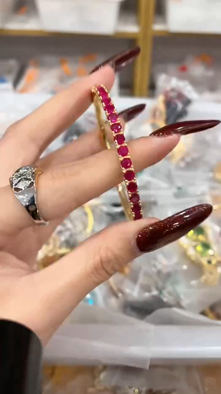 【闪购商品】合成钻石合金q753时尚气质饰品