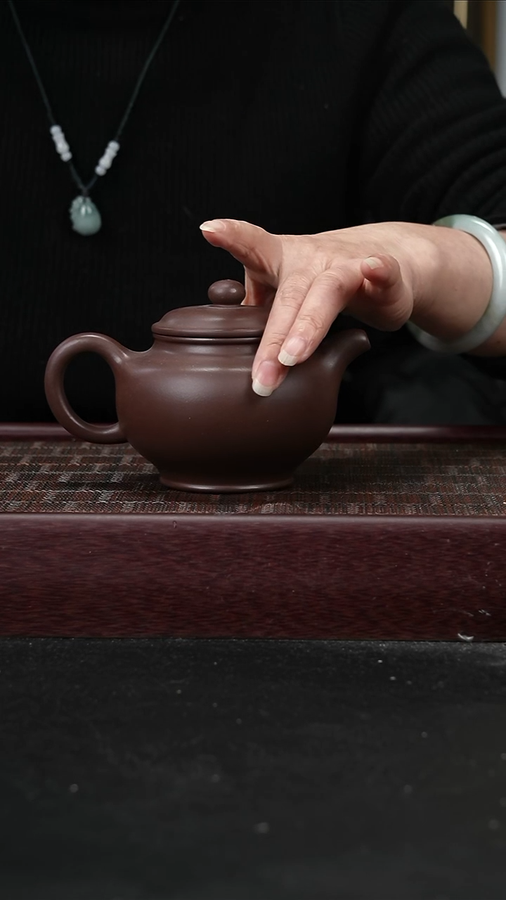 茶壶紫砂lcc紫泥掇只