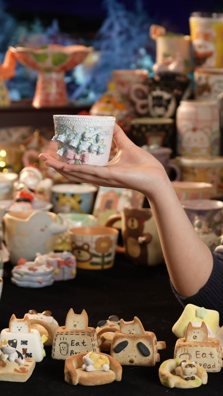 其他陶景德镇釉下彩手绘设计师款陶瓷