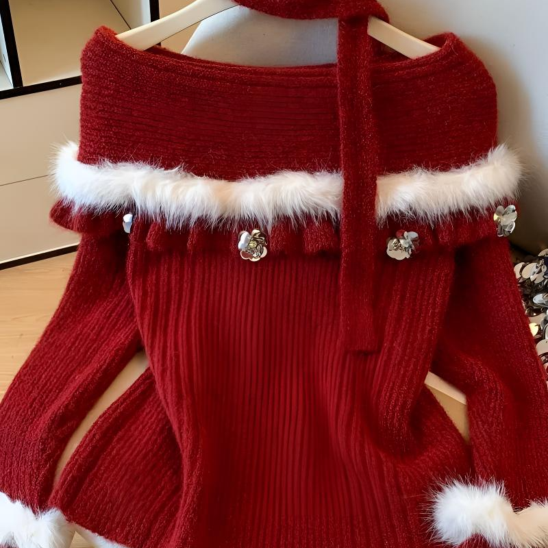 （K71-K140）秋冬毛针织衫开衫甜美加厚上衣圆领