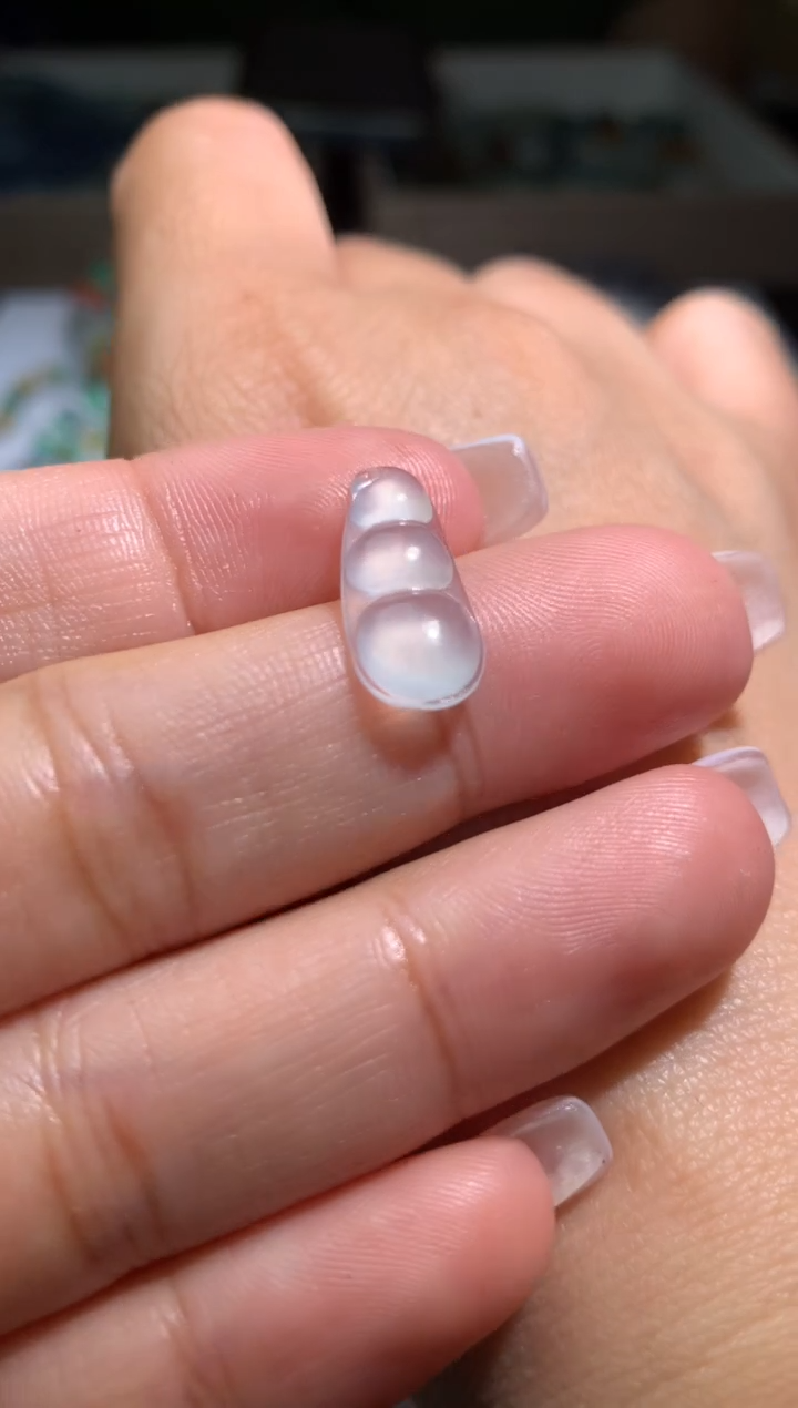 定制翡翠未镶嵌毛货