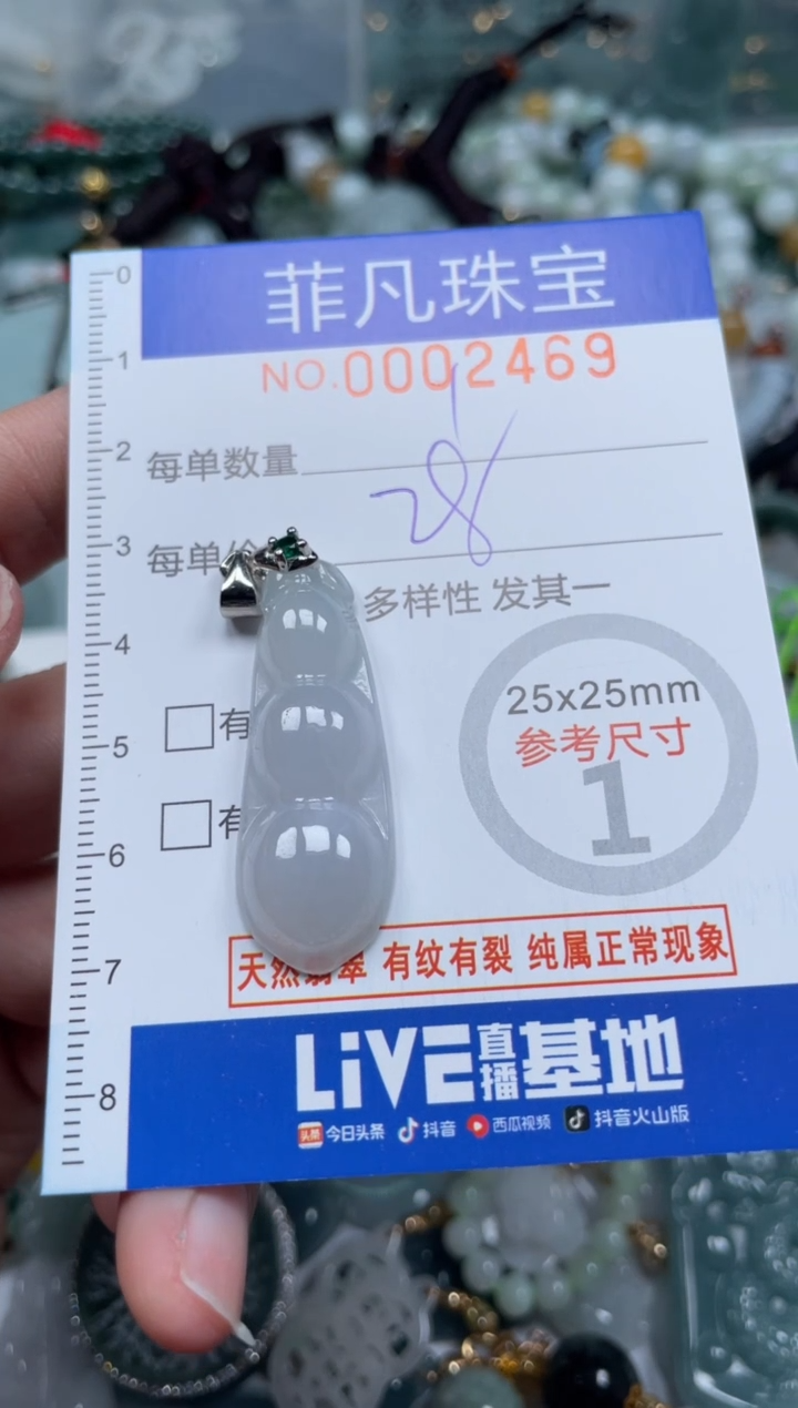 【闪购商品】翡翠颈饰未镶嵌00..2469