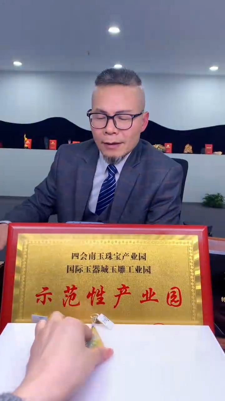 【闪购商品】定制翡翠未镶嵌1057ry-毛货挂件