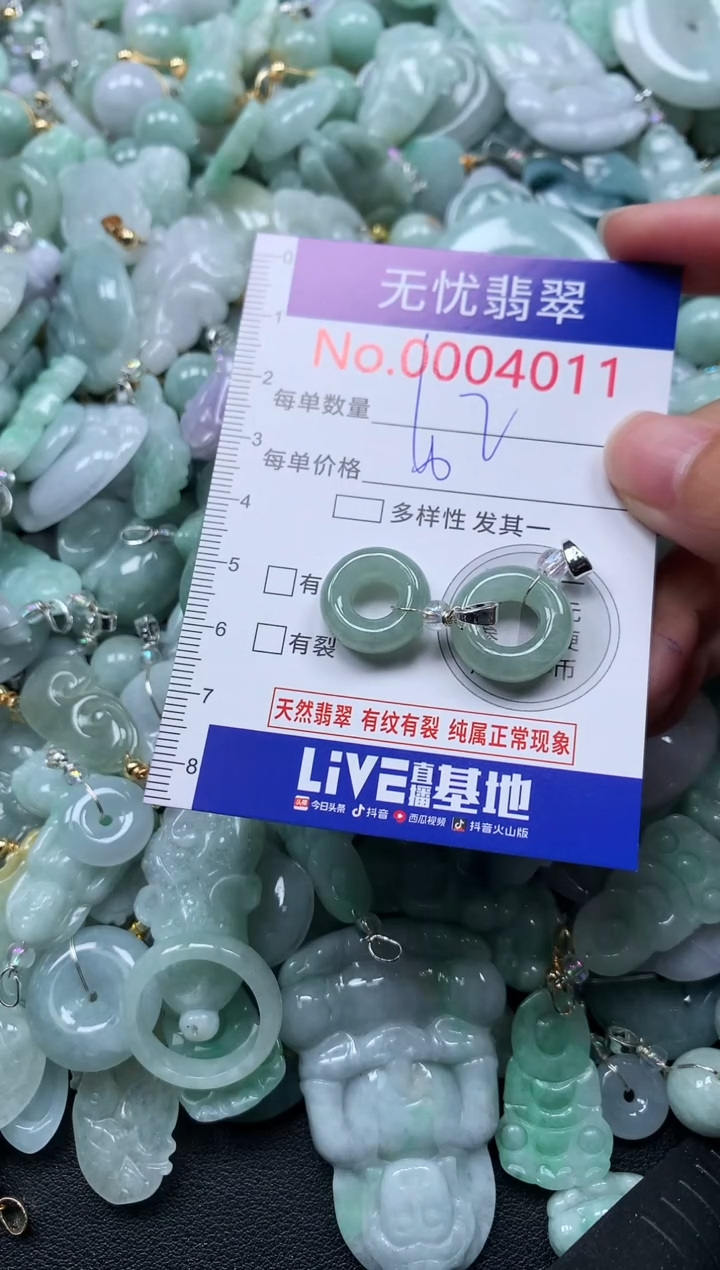 颈饰未镶嵌翡翠4011