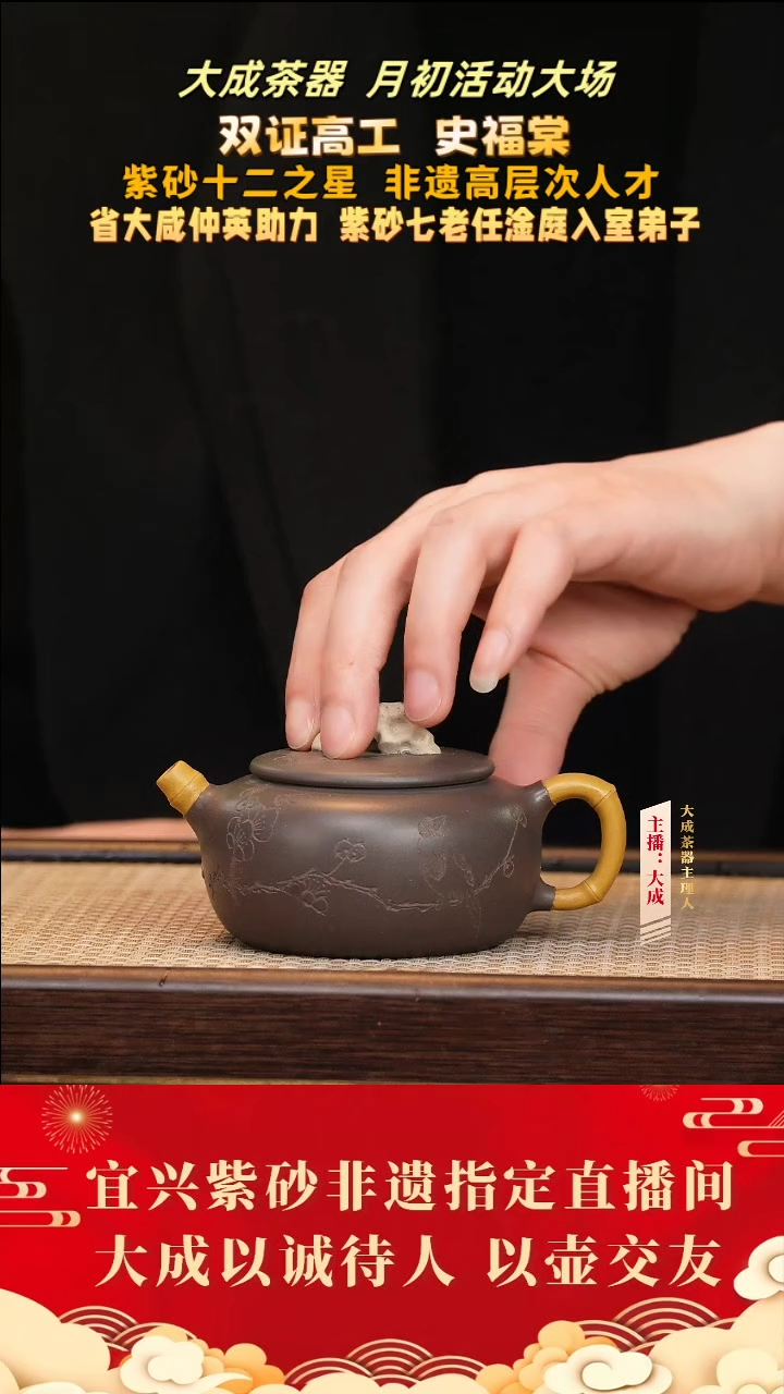 【闪购商品】紫砂茶壶9号  天青  200cc左右