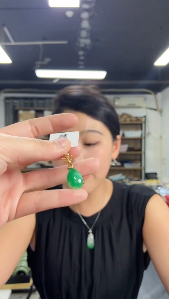 翡翠未镶嵌颈饰闪购链接多样性发其一颜色微差