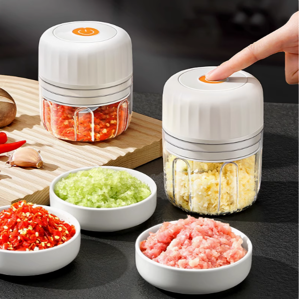 蒜泥神器电动捣蒜器家用无线打蒜搅碎机蒜末佐料粉碎器压蒜蓉