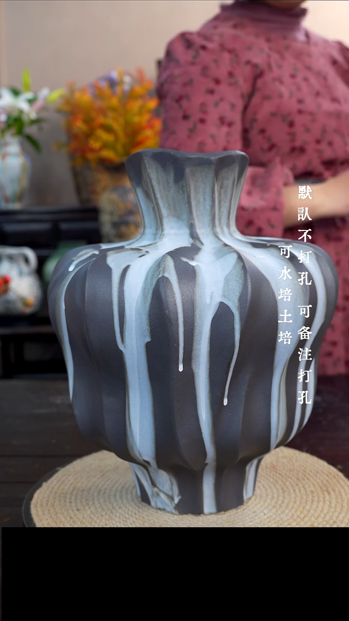 摆件陶瓷362景德镇高档陶瓷花瓶