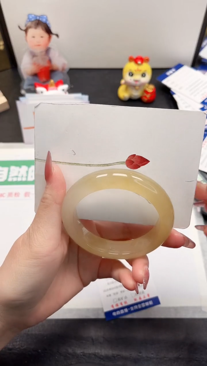 【闪购商品】石英质玉手镯未镶嵌223-59