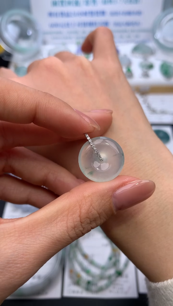 【闪购商品】定制翡翠18K金镶嵌模式推广期24小时鉴赏期