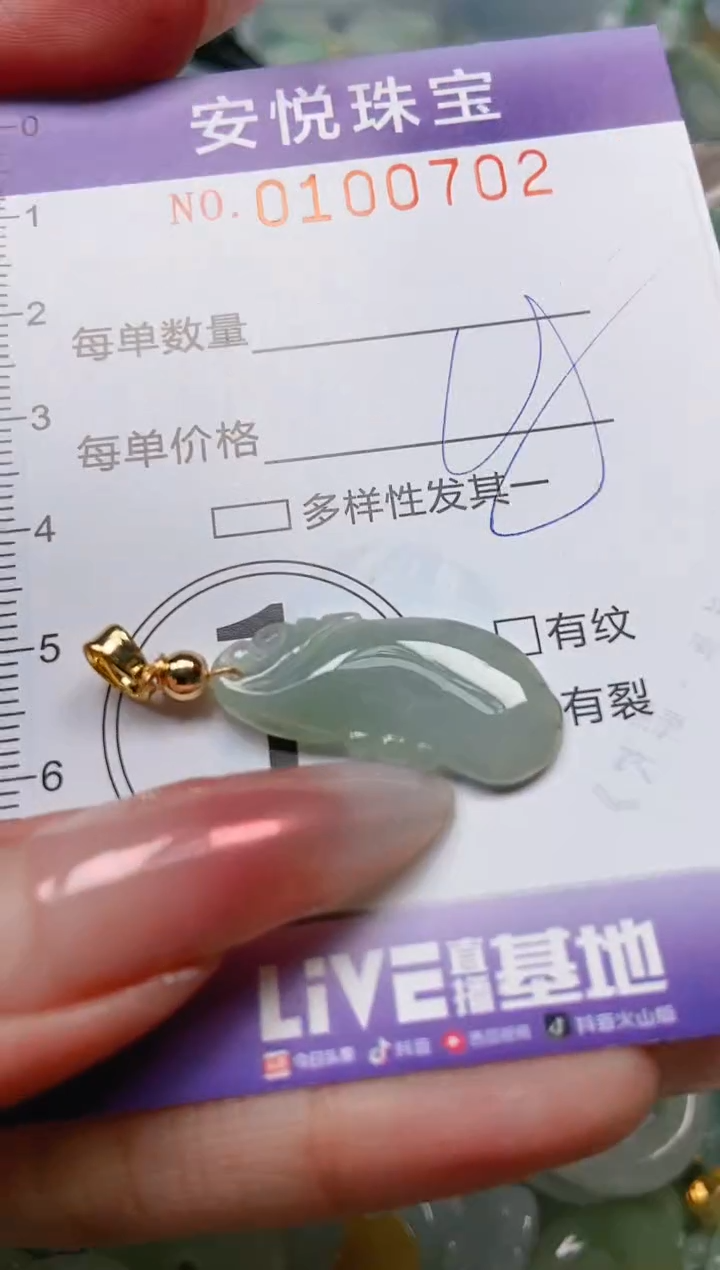 【闪购商品】翡翠颈饰未镶嵌闪购0100702